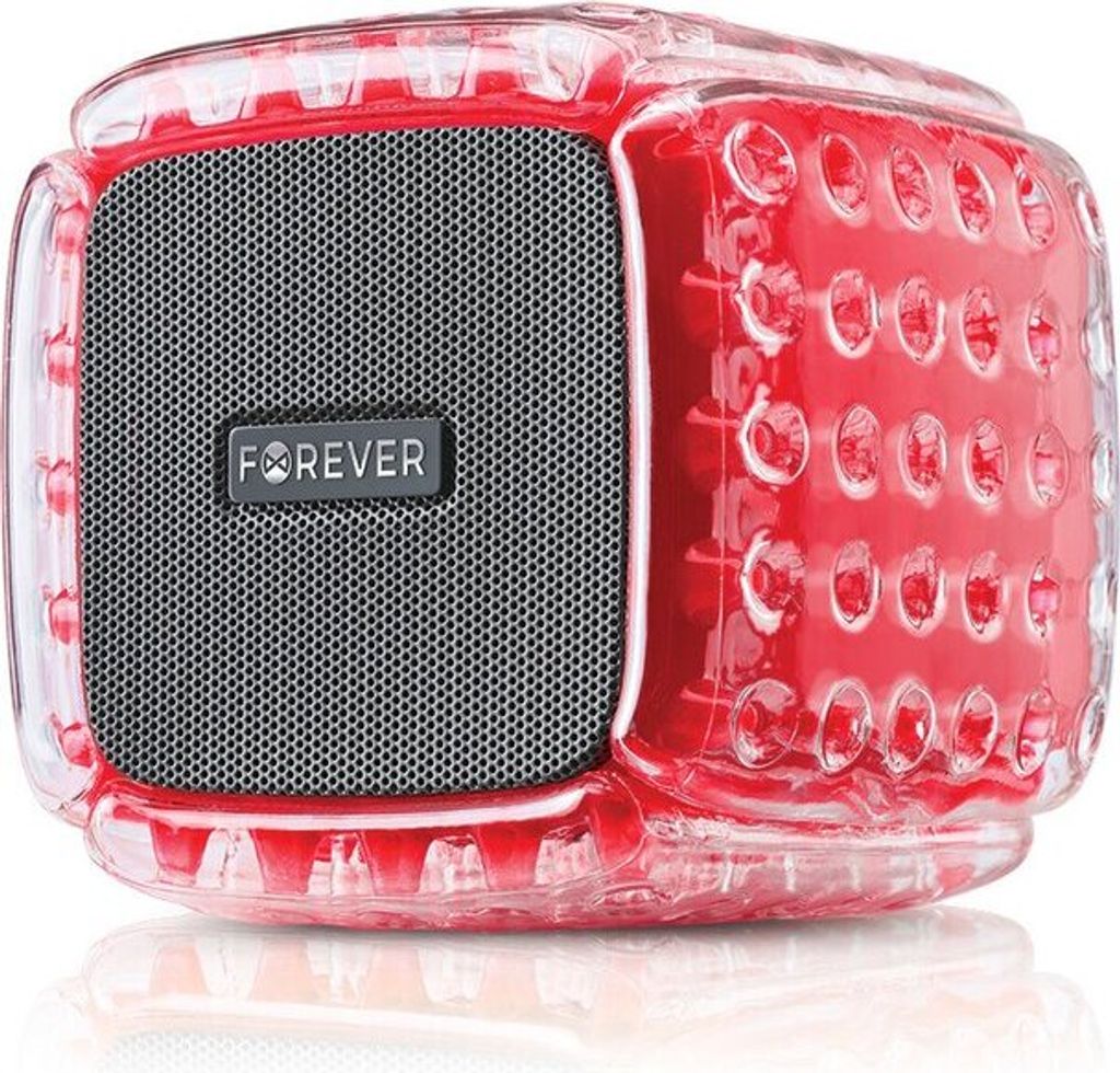 Forever BS-700 BumpAir Bluetooth Lautsprecher Wireless tragbare Box Stereo Sound Wasserdicht Speicherkarte AUX kompatibel mit Smartphone