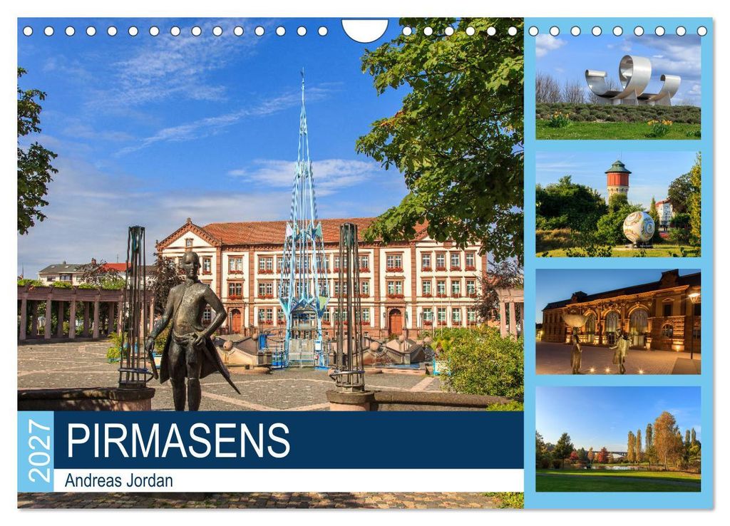 Pirmasens (Wandkalender 2027 DIN A4 quer), CALVENDO Monatskalender