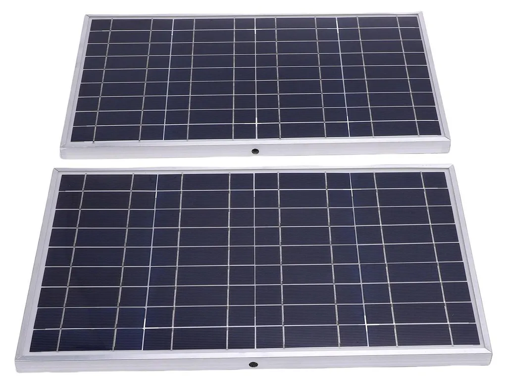 Kit Panneau Solaire 200W Monocristallin avec Cadre Alu et Régulateur PWM