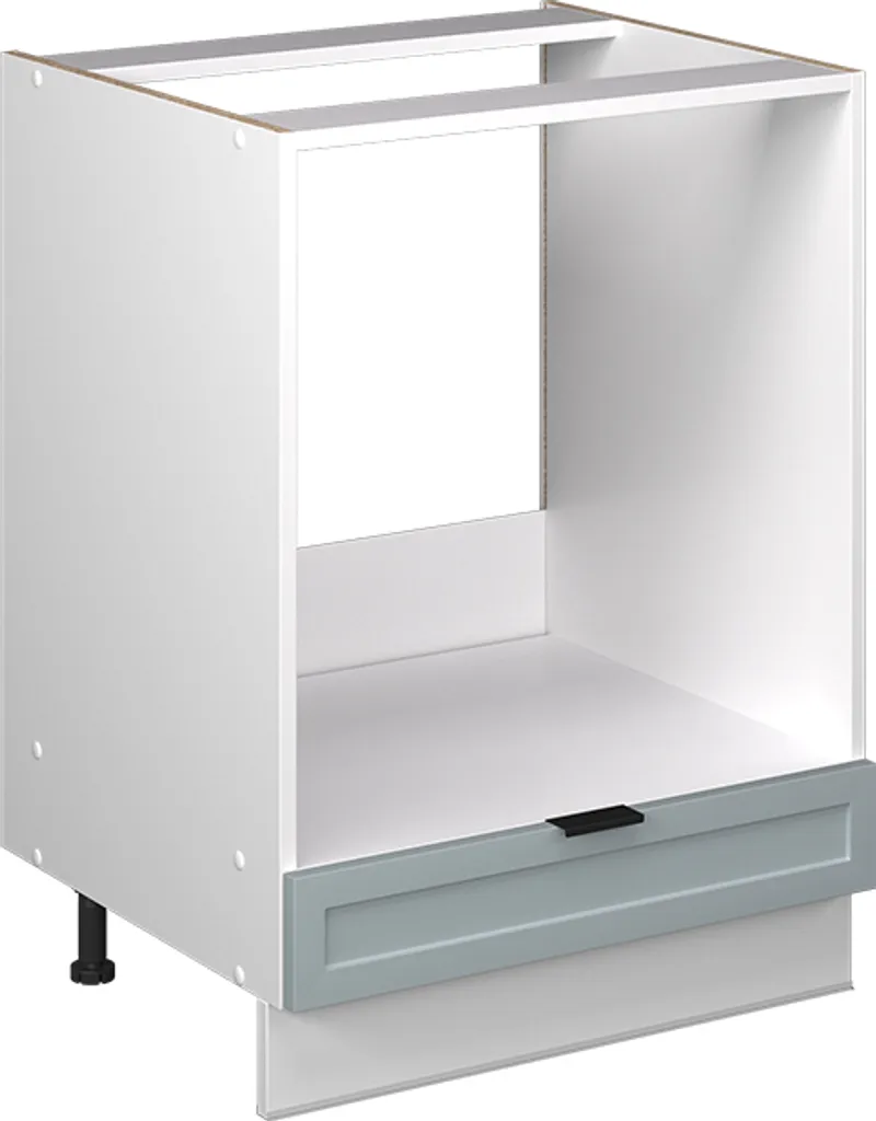 Vicco Mobile per forno da incasso Fame-Line, 60 cm senza piano di lavoro, Blu-grigio chiaro/Bianco