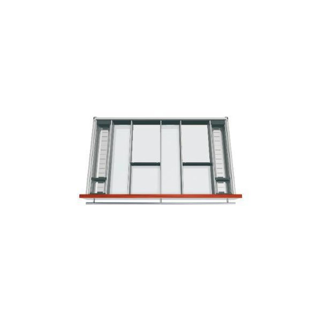 Blum Orga-Besteckeinsatz Facheinteilungs-Set KB 900mm, NL 550mm, grau