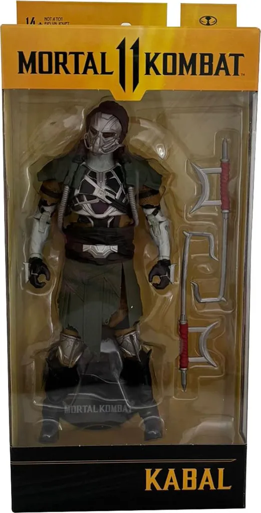 Figurine Kabal Mortal Kombat McFarlane 11047 avec Articulations Mobiles