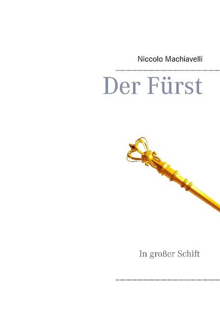 Der Furst.by Machiavelli, Niccolo New .