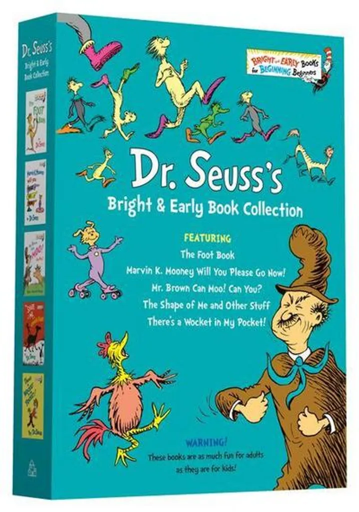 Coffret de livres Dr. Seuss pour l'apprentissage précoce de l'anglais