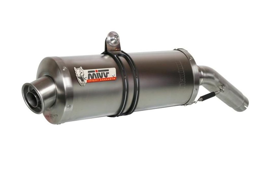 MIVV OVAL Slip-On Auspuff Edelstahl für APRILIA TUONO Fighter 1000