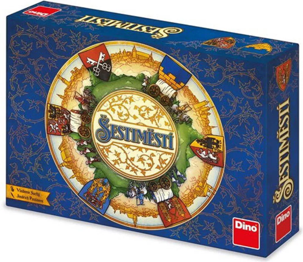 Jeu Dino Six Towns CZ/SK idéal pour animer vos soirées jeux de société
