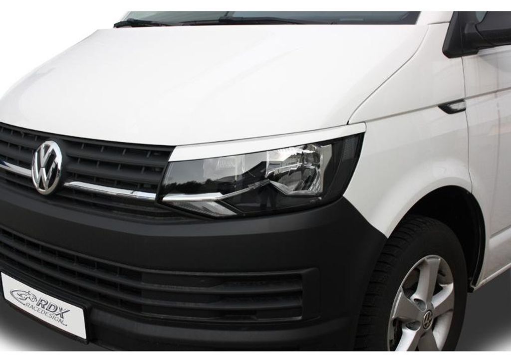 RDX Racedesign Scheinwerferblenden RDSB153 Vorne für VW Transporter VI Bus (SGB, SGG, SGJ)