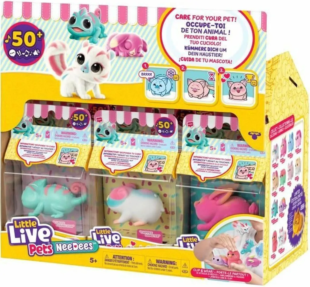 Animal de Compagnie Virtuel Little Live Pets : l'Oiseau Interactif sans Contraintes
