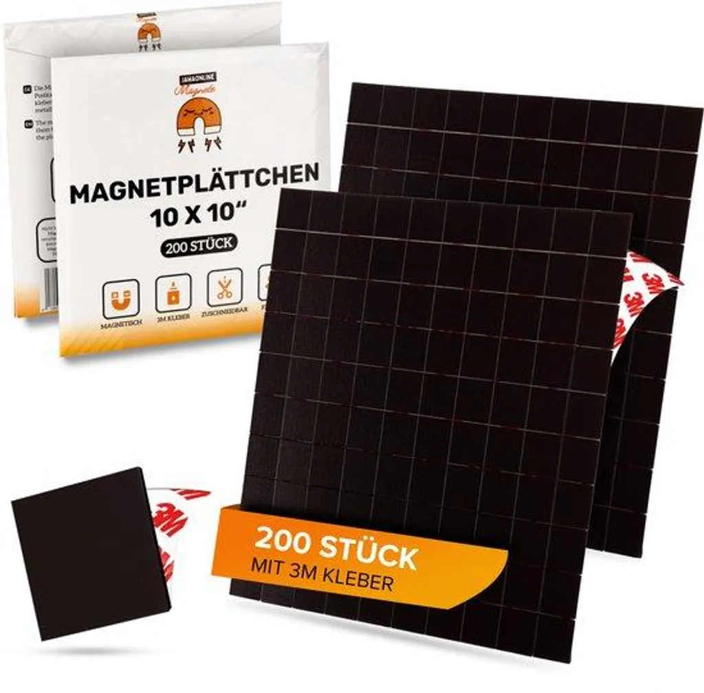 Aimants pour loisirs créatifs et scrapbooking - 200 disques 10x3 mm