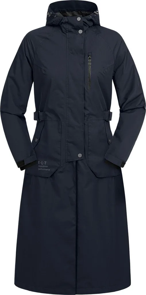 Manteau de pluie E.L.T Fehmarn bleu M : fini la selle mouillée
