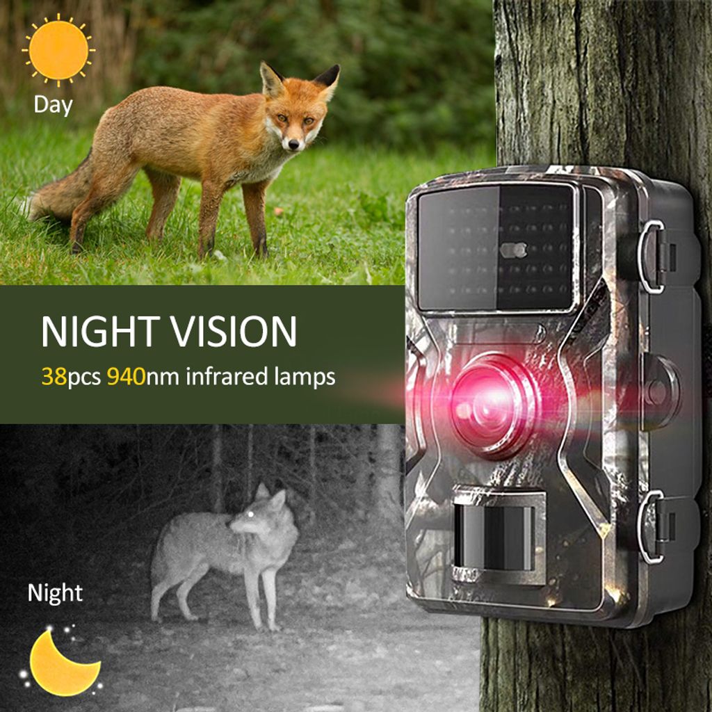 Lixada 16MP 1080P kamera pre divokú zver a poľovníctvo Obrázok produktu 11