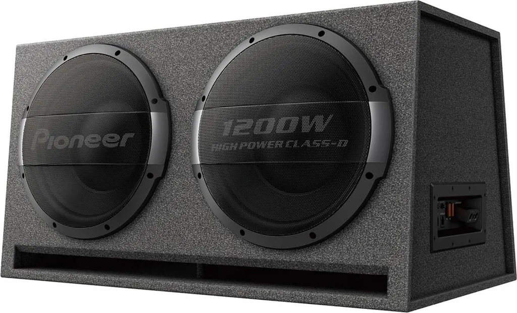Pioneer TS-WX1220AH Subwoofer Double 3000W - Caisson de Basses Actif