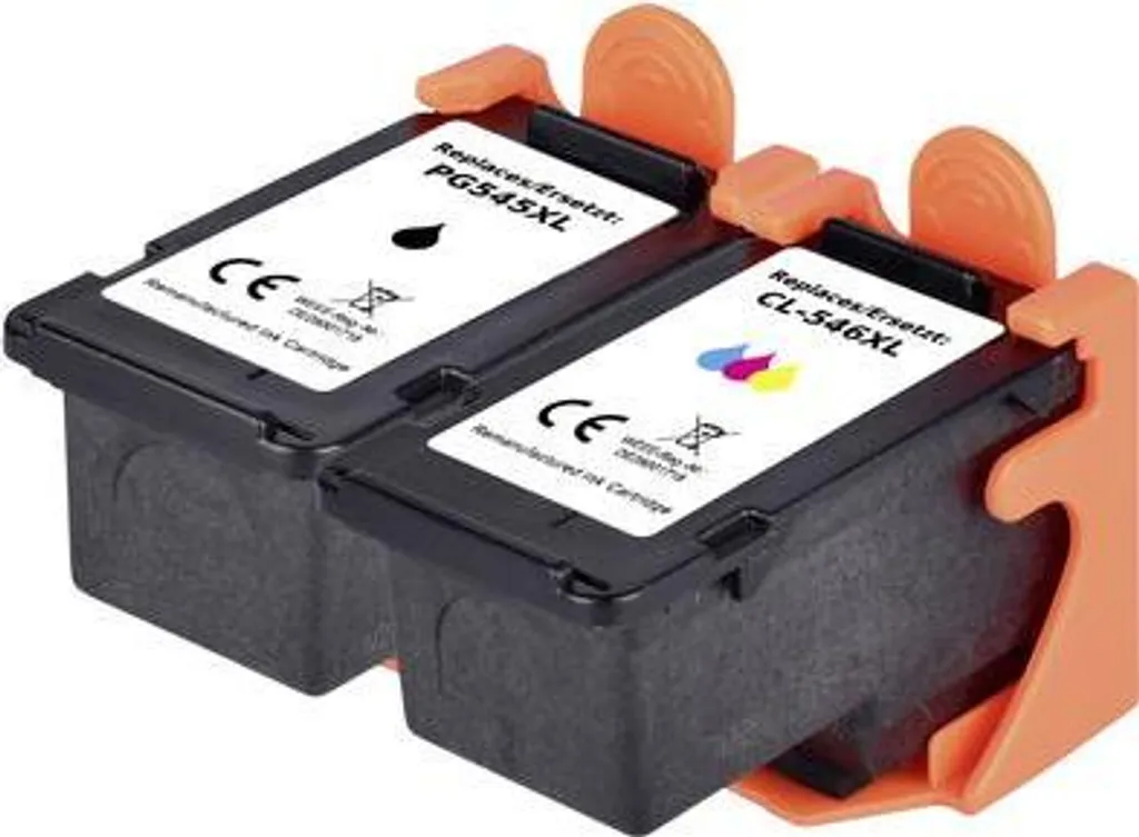 Kit 2 Cartucce Originali Canon PG-545 Nero E CL-546 Colore – Per Stampanti PIXMA