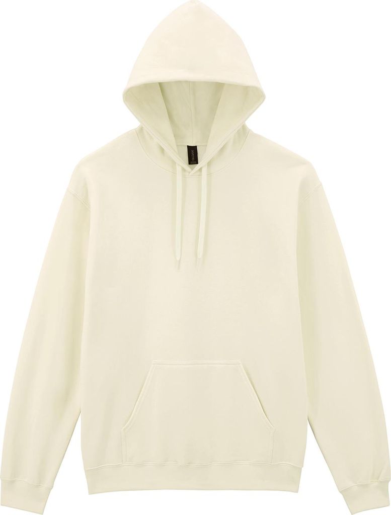 Gildan - Kapuzenpullover für Herren/Damen Uni, Mittelschwer RW10812 (L) (Naturweiß)