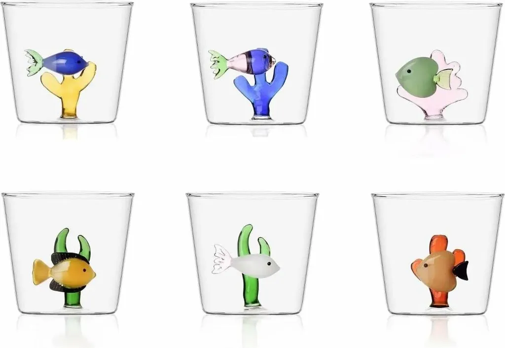Ichendorf Marine Garden Set 6 Bicchieri Regalo - Eleganza Vetro