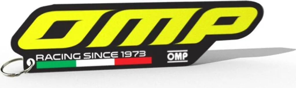 OMP OMPPR934 Portachiavi Silicone Giallo | Gadget JDM e Motorsport