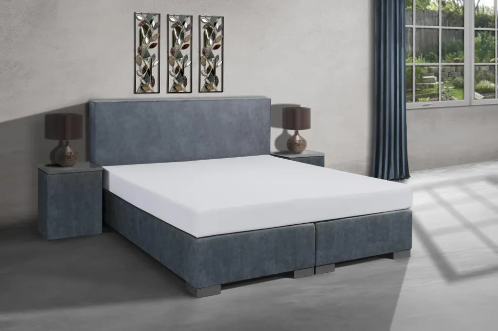 Drap housse Elastan Basic ultra extensible 140x200 cm grand bonnet - 3