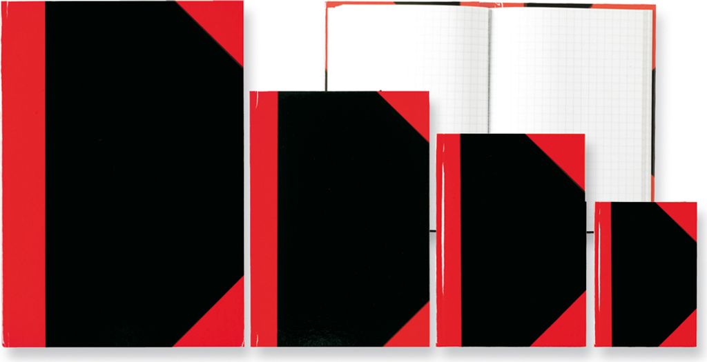 6 Kladden DIN A6 Notizbuch 96 Blatt kariert Kladde