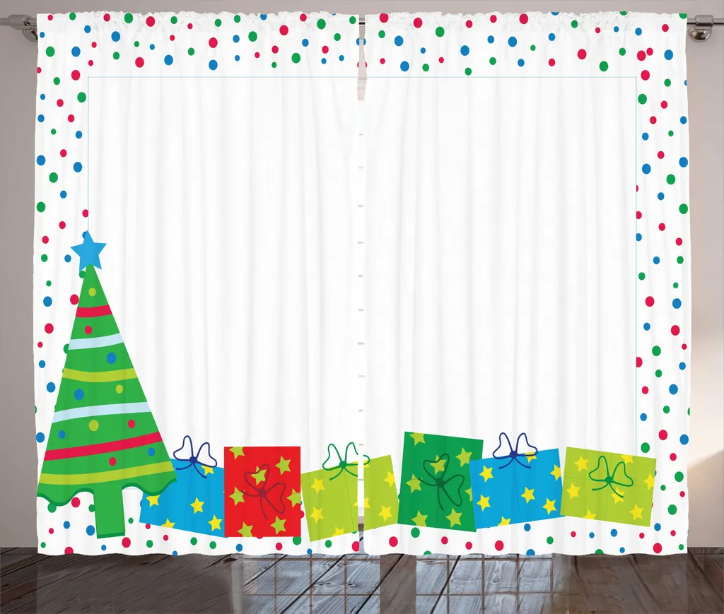 ABAKUHAUS Tenda Natalizia Rustica 280x175 cm - Decorazione Capodanno
