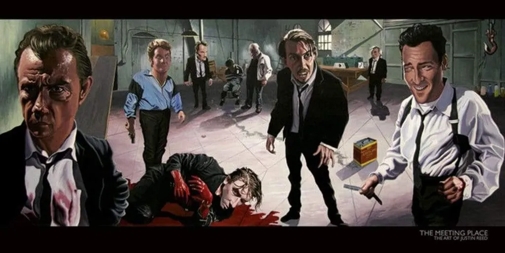 Décoration Murale Cinéma Reservoir Dogs Justin Reed Poster 50x100cm
