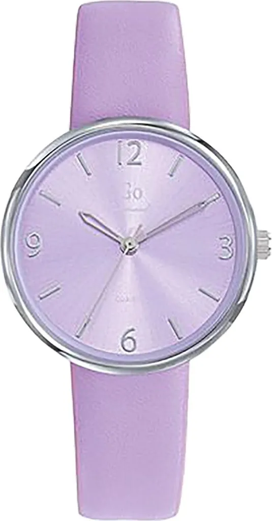Montre Quartz Violette Girl Only Mademoiselle - Cuir et Acier Élégant