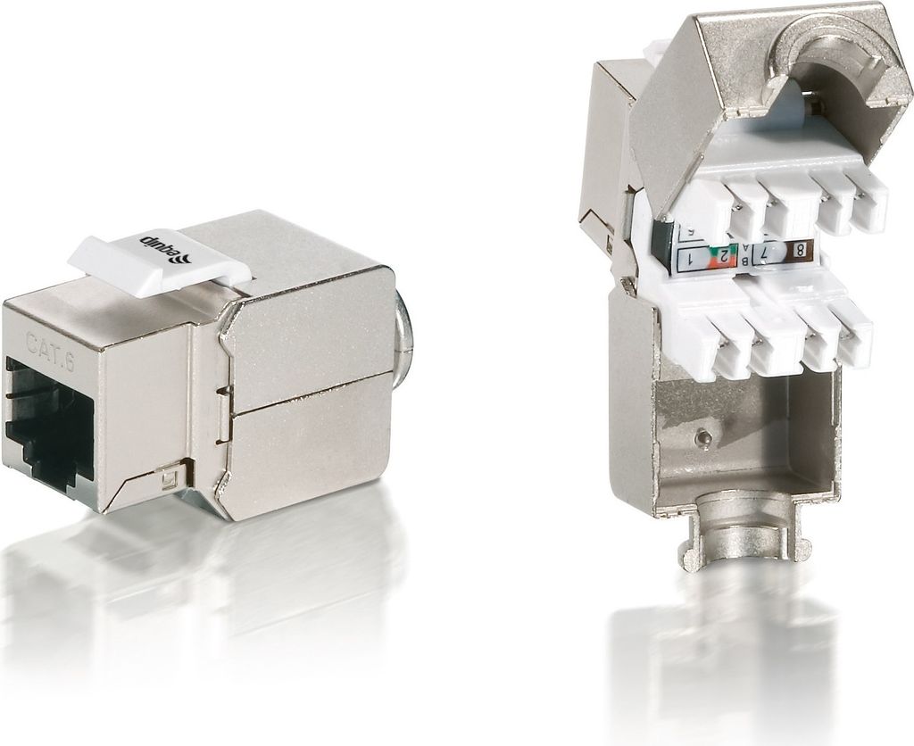 Equip Pro - Keystone Jack - CAT 6 - RJ-45 (Packung mit 8)