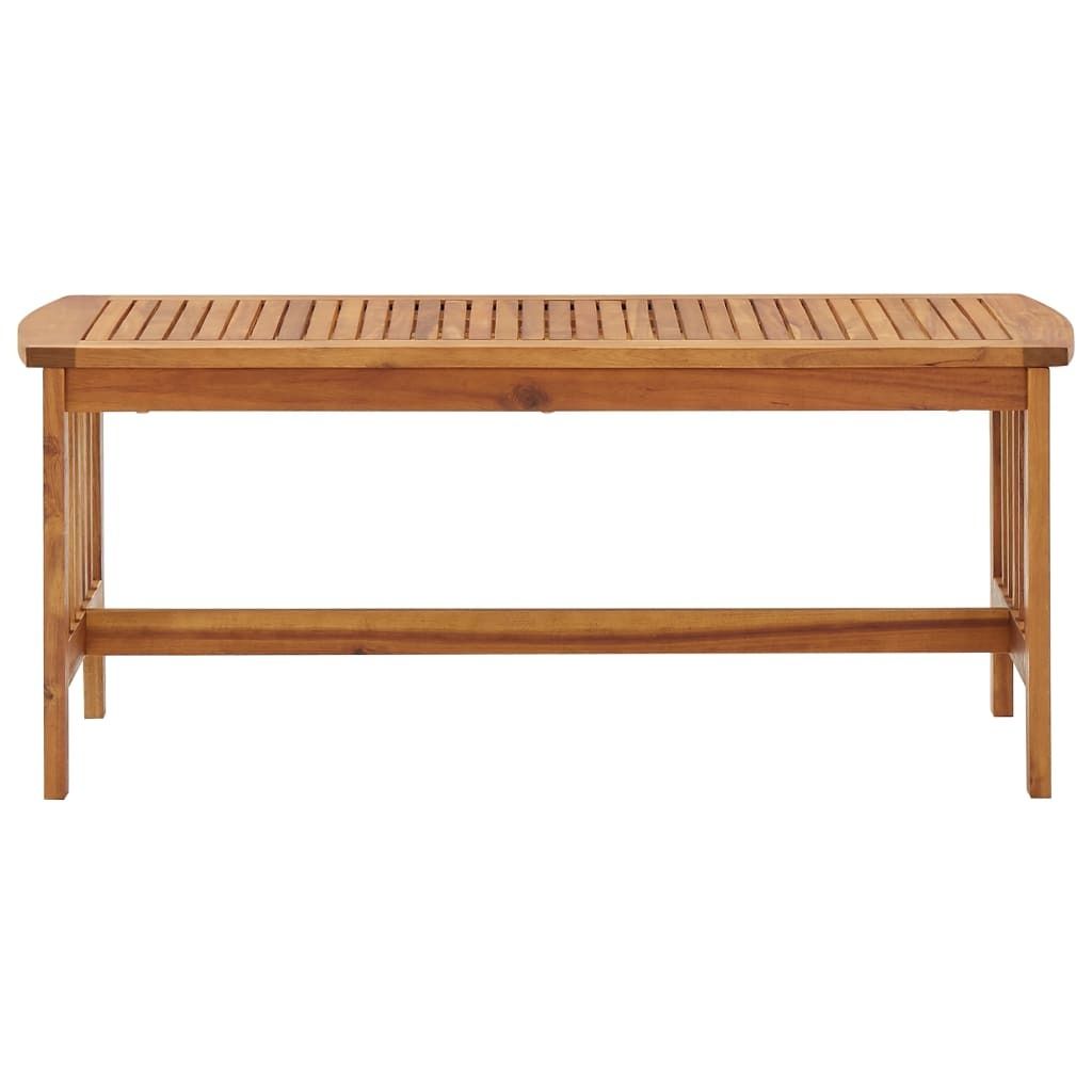 vidaXL Couchtisch 102x50x43 cm Massivholz Akazie Produktbild 