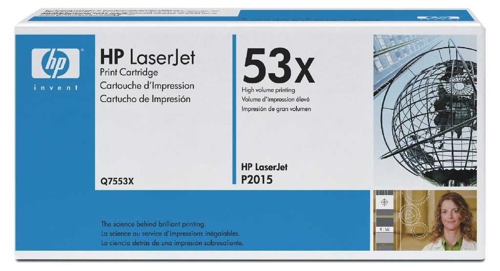 HP 53X oryginalny wkład z czarnym tonerem LaserJet XL, 7000 Zdjęcie produktu 