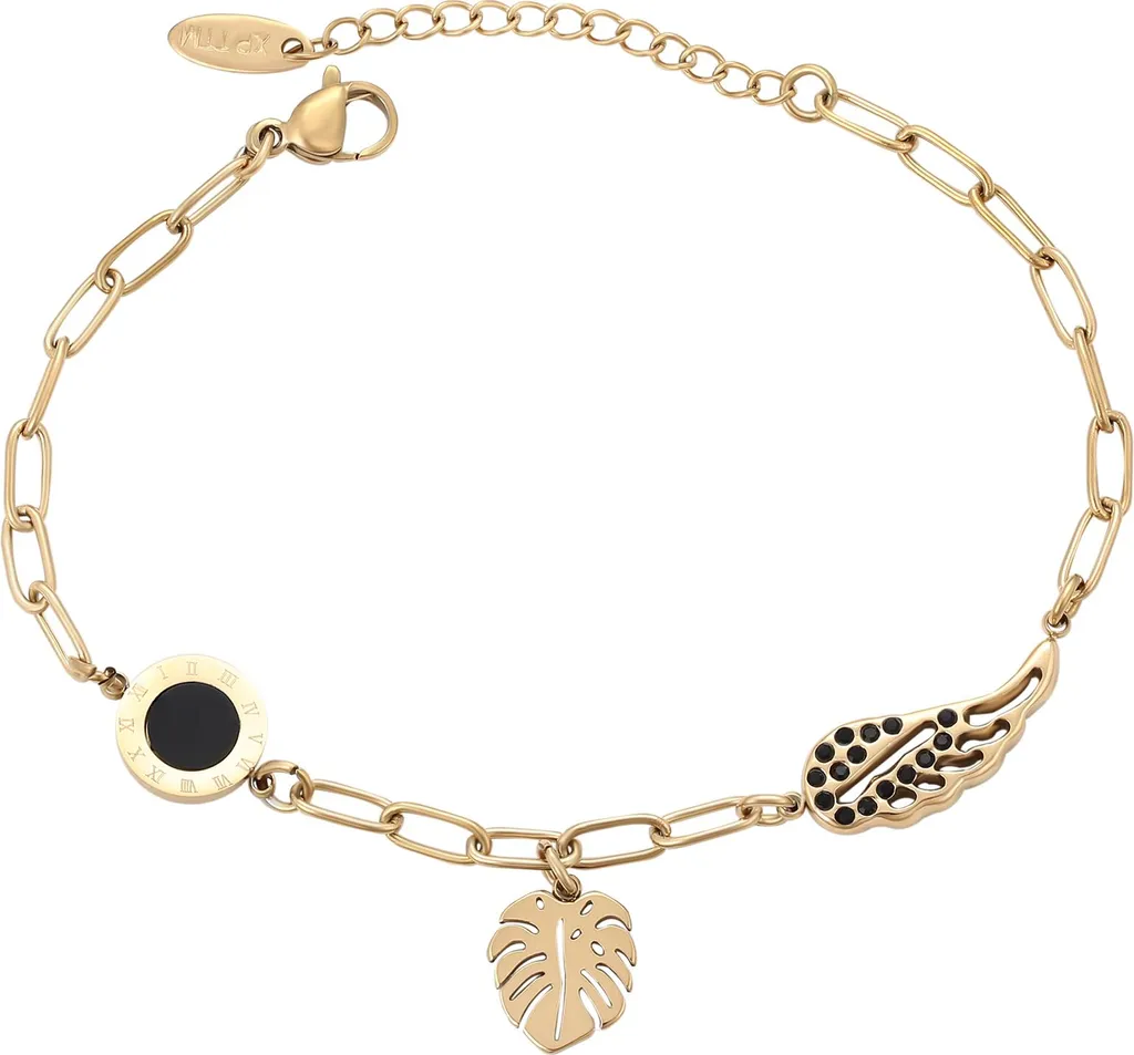 Joella Bracciale Oro Donna - Must-Have Glamour Taglia Unica Gold Edition