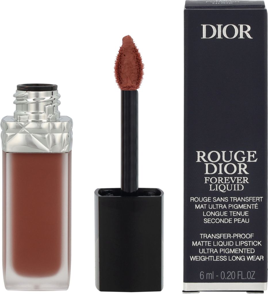 Dior Rouge Dior Forever Liquid Lipstick #100 Forever Nude Look 6 ml