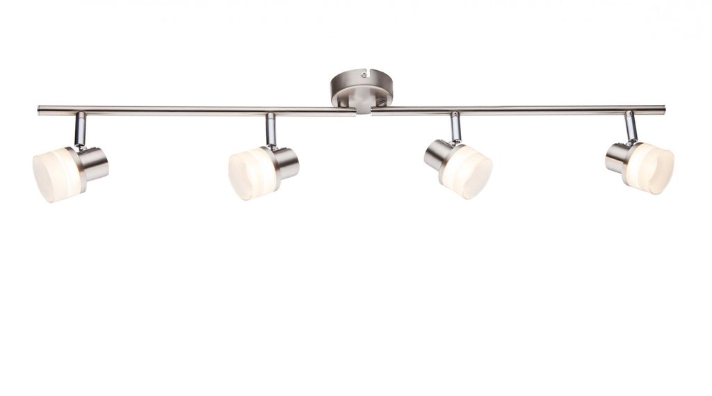 Globo Friso I Strahler Nickel matt, 4xLED; 56550-4