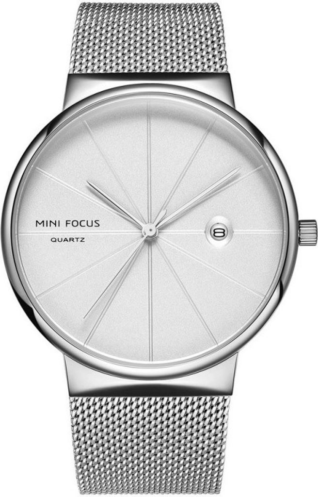 Elegante Mini Focus Rachel Damenuhr in Silber - Stilvoll & Modisch KP23914