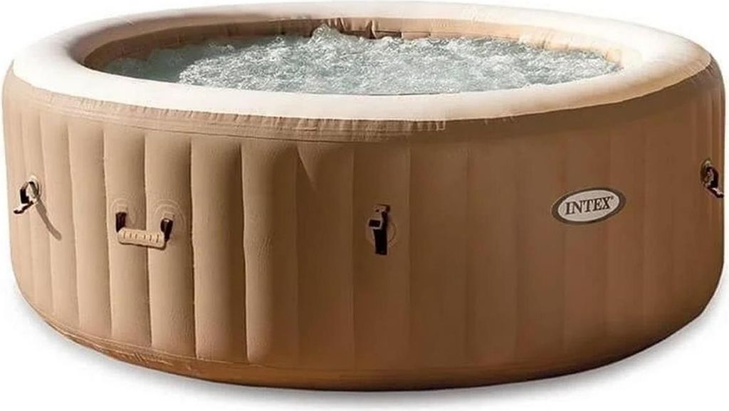 Pool PureSPA 'Bubble' rund, sahara tan 196/145cm Produktbild 