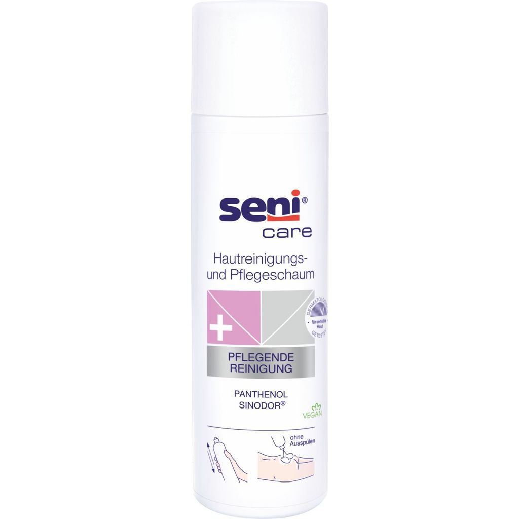 Seni Care Hautreinigungs- und Pflegeschaum Spray Produktbild 