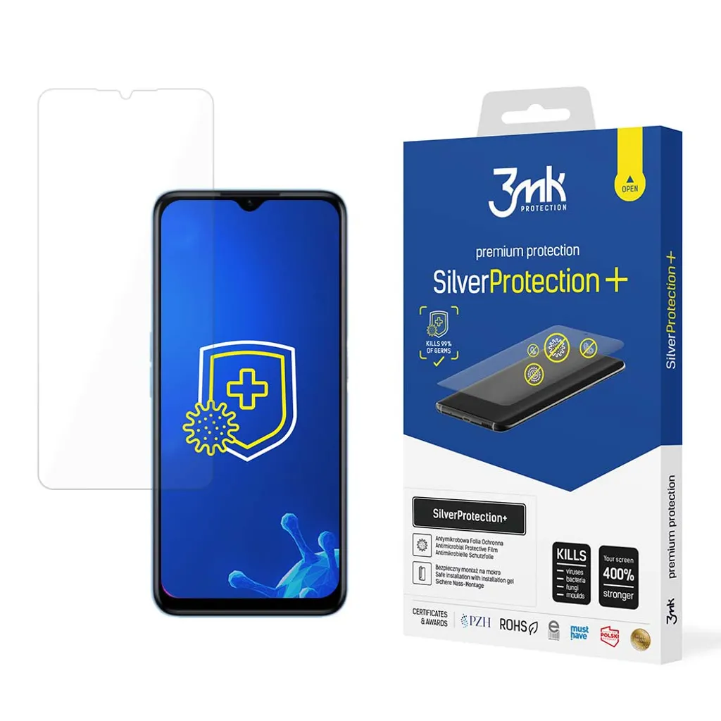 Realme Narzo 50A Prime 3mk SilverProtection+ Pellicola Invisibile Premium