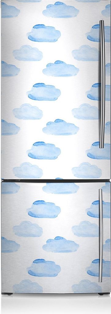 Magnetfolie Magnete Küche Kühlschrank Dekoration 70x190 cm - Wolken