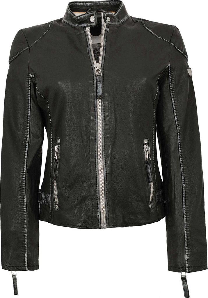 Gipsy Lederjacke Damen Schwarz