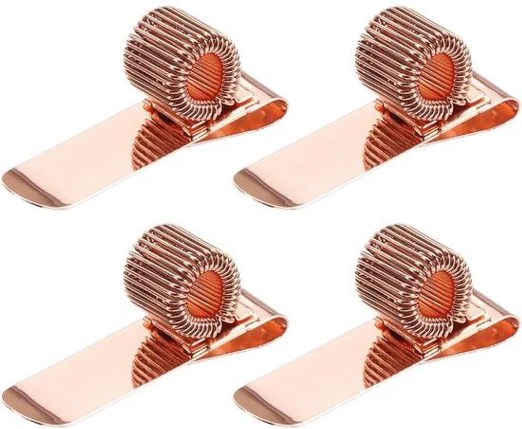 Clip stylo pour agenda rose en métal : l'accessoire pour ne plus le perdre