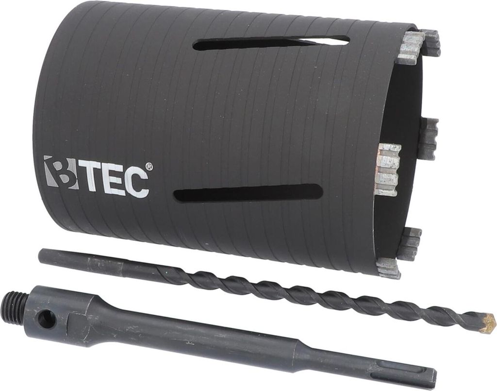 NEXT GENERATION Diamant Bohrkrone Beton Nutzlänge 180 mm 127 mm SDS-plus lang 200 mm mit Zentrierbohrer