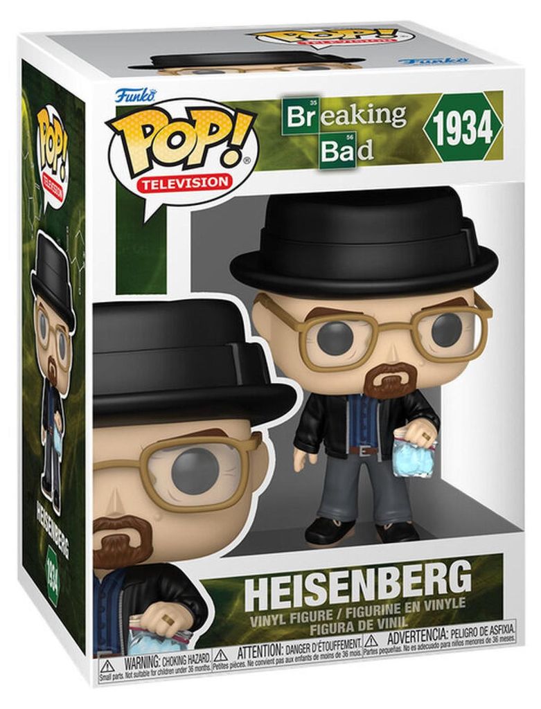 Figurka POP z serii Breaking Bad, postać Heisenberg, numer Zdjęcie produktu 