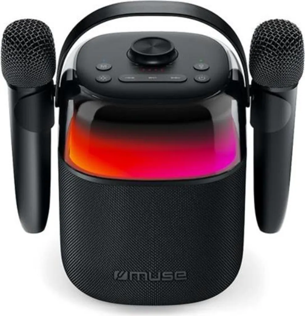 Système Karaoké Bluetooth Muse M530ka pour Soirée Enfant et Adulte