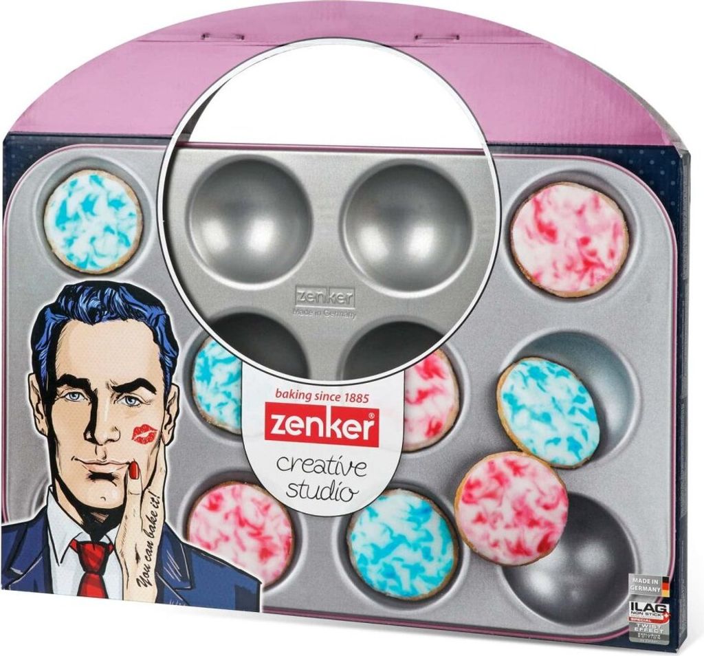 Zenker Mini-Amerikaner-Backblech CREATIV STUDIO, Produktbild 4