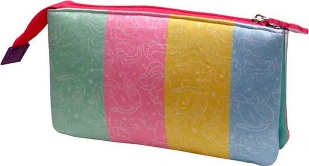 Bagoose - Dreifach-Schreibmäppchen, Polyester CD2143 (Einheitsgröße) (Bunt)