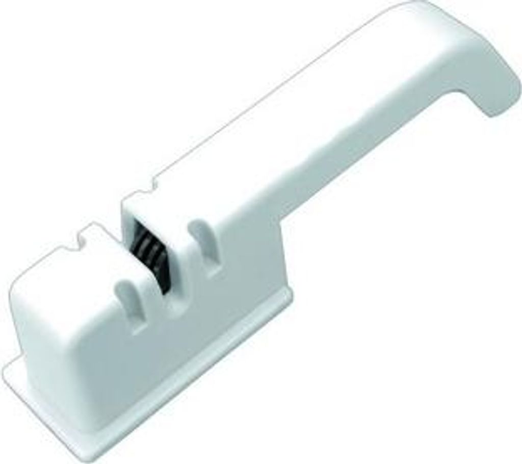 Lacor Messerschärfer - Weiß | Professioneller Schärfer für Messer