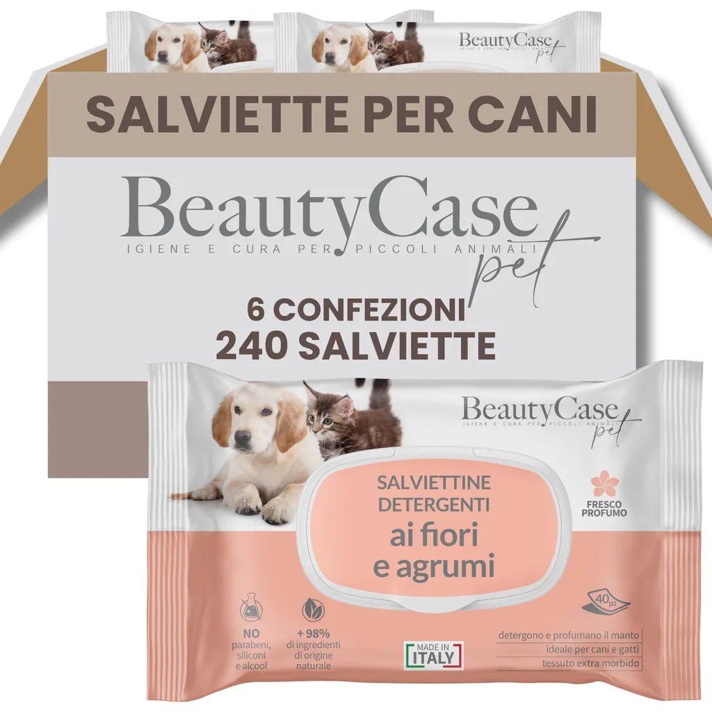 Stock 240 Salviette Animali Fiori e Agrumi - Prezzo Ingrosso