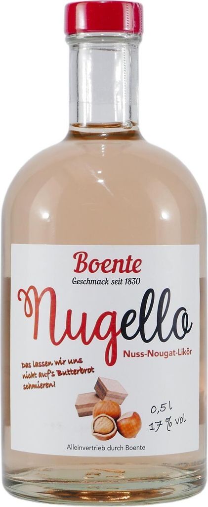 Boente Nugello Nuss-Nougat-Likör Produktbild 