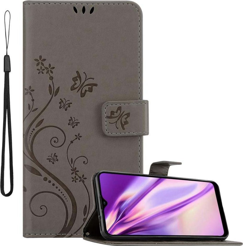 Cadorabo Hülle für Samsung Galaxy A20s Schutz Hülle in Grau Produktbild 