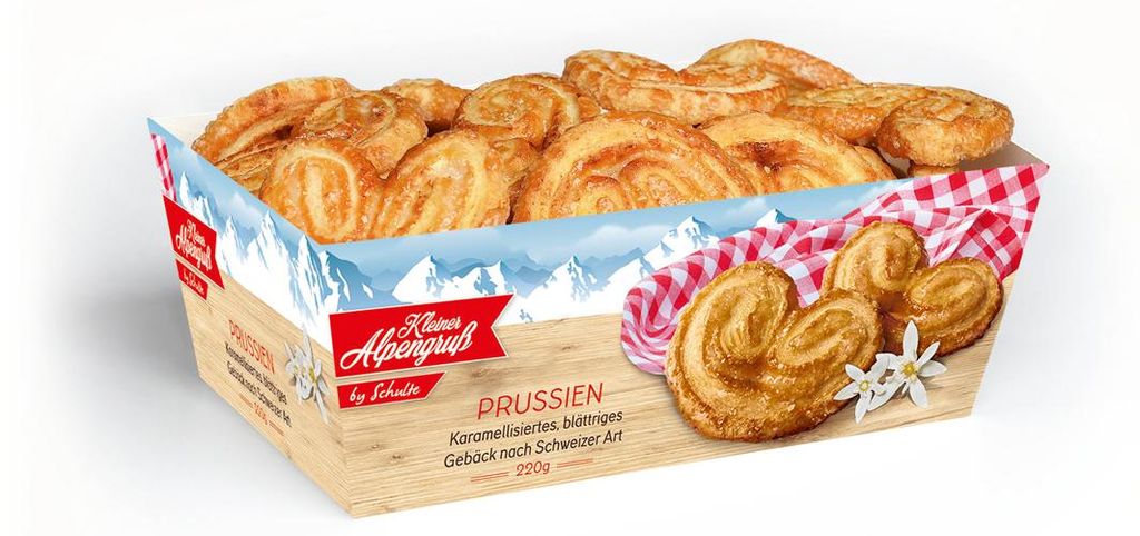 Uszy wieprzowe w cieście francuskim w stylu Zdjęcie produktu 
