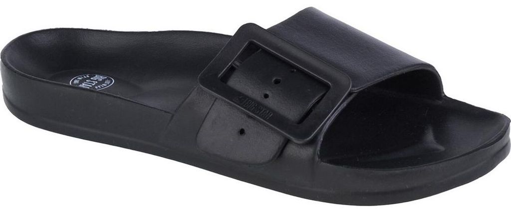 Big Star - Damen Badesandale PP894 (37 EU) (Schwarz)
