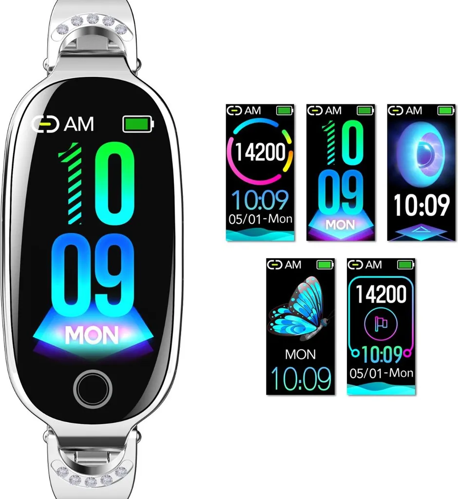 Recensione INF Smartwatch Donna: Acciaio, SpO2 e Pressione - Offerta - 7